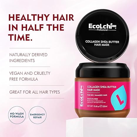 Ecolchi Collagen Shea Butter Hair Mask