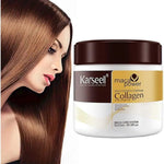 Karseell Collagen Hair Treatment Deep Repair Conditioning Argan Oil Collagen Hair Mask Essence for Dry Damaged Hair All Hair Types 16.90 oz 500ml